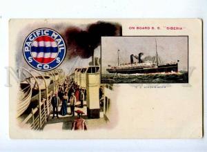 192701 PACIFIC MAIL ADVERTISING Ships KOREA & SIBERIA Vintage