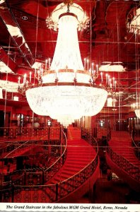 Nevada Reno MGM Grand Hotel The Grand Staircase