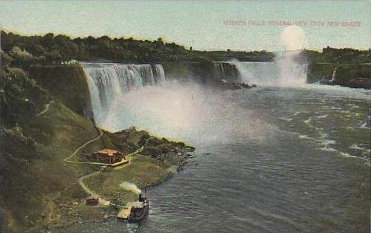 New York Niagara Falls General View From New Bridge