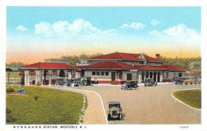 Westerly Rhode Island Train Station Vintage Postcard AA53667