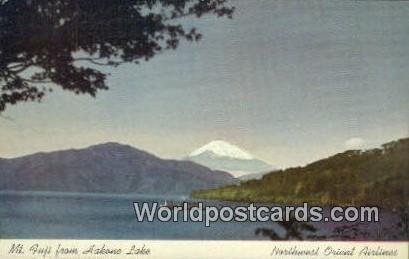 Hakone Lake Mt Fuji Japan Unused 