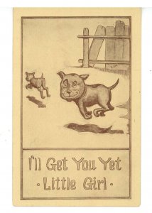 Humor - I'll get you yet, little girl.