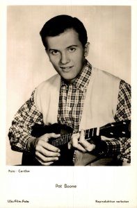 Pat Boone American Singer Vintage RPPC 08.45