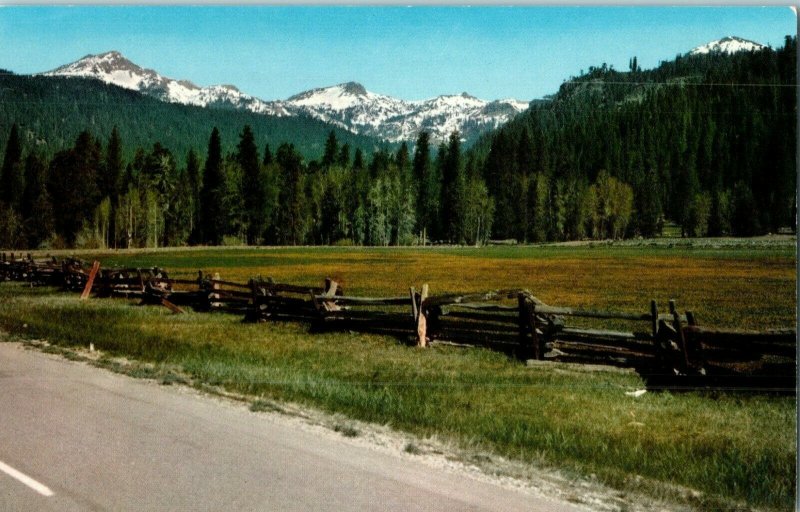 Lassen Volcanic National park In Spring California Postcard