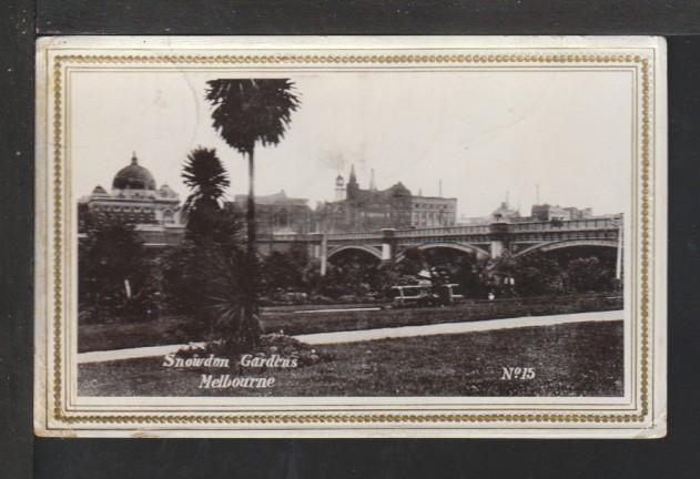 Snowdon Gardens,Melbourne,Australia Postcard BIN 