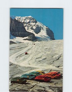 M-210975 Snowmobiles the Ice Taxis Athabasca Glacier Alberta Canada