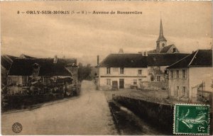 CPA Orly sur Morin Avenue de Busserolles FRANCE (1301474)