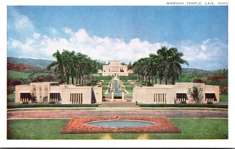 Hawaii Oahu Laie Mormon Temple