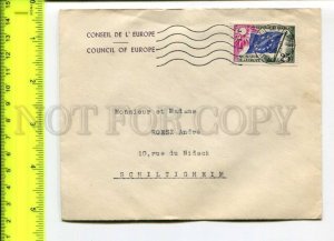 425101 FRANCE Council of Europe 1962 year Strasbourg European Parliament COVER