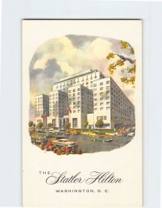 Postcard The Statler Hilton Washington DC USA