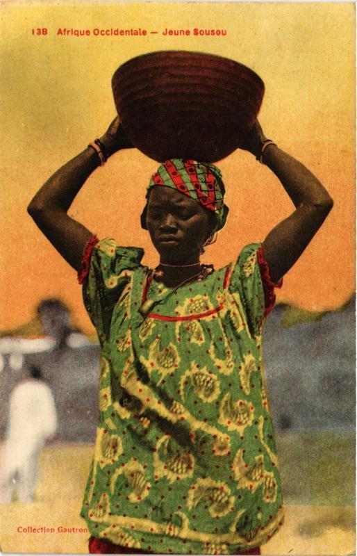 CPA 138 Jeune Sousou SÉNÉGAL (670781)