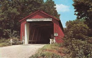 Spring Creek Covered Bridge near Princeton IL, Illinois