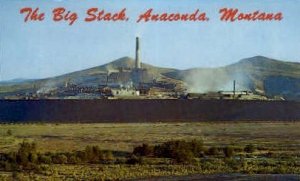 The Big Stack in Anaconda, Montana