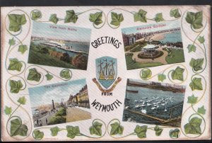 Dorset Postcard - Greetings From Weymouth     MB391