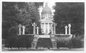 C-1910 Wesley Andrews Waco Band Stand Capitol RPPC Photo Postcard 22-3655