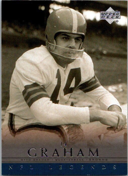 2000 Upper Deck Football Card Otto Graham Cleveland Browns sk5638