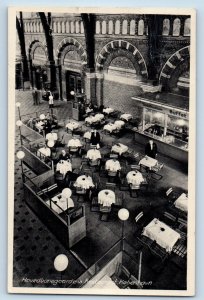 Copenhagen Denmark Postcard Hovedbanegaardens Restaurant 1942 Vintage Posted