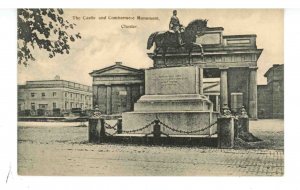 UK - England, Chester. Chester Castle & Combermere Monument