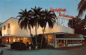 CREIGHTON'S RESTAURANT Fort Lauderdale, Florida Roadside c1950s Vintage Postcard