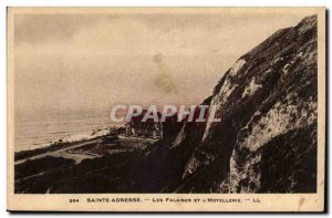 Sainte Address Old Postcard Cliffs and & # 39hotellerie