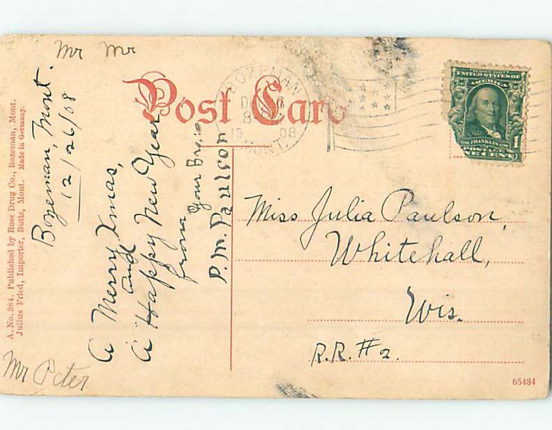 Divided-back FISH HATCHERY Bozeman Montana MT AD8030