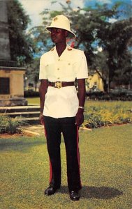 Nassau Policeman Nassau in the Bahamas Unused 