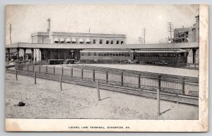 Scranton PA Laurel Line Terminal Pennsylvania Udb Postcard U29