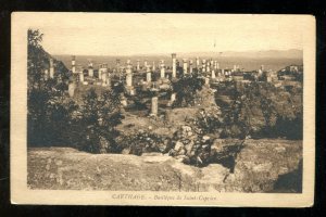 dc1572 - CARTHAGE Tunisia 1924 Postcard. Mailed to USA