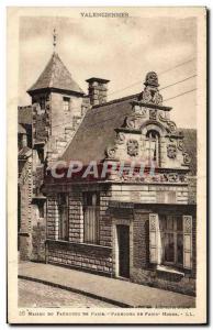 Old Postcard Valenciennes Maison du Faubourg De Paris