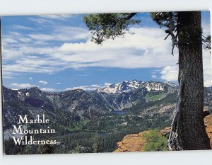 Postcard Marble Mountain Wilderness Etna California USA