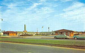 Baltimore MD Marylander Motel 6401 Pulaski Highway Postcard