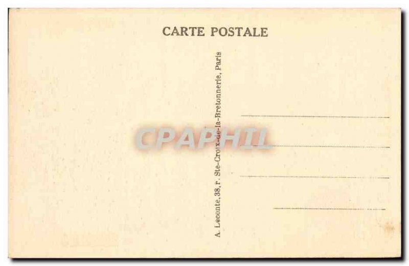 Paris Old Postcard Les Invalides