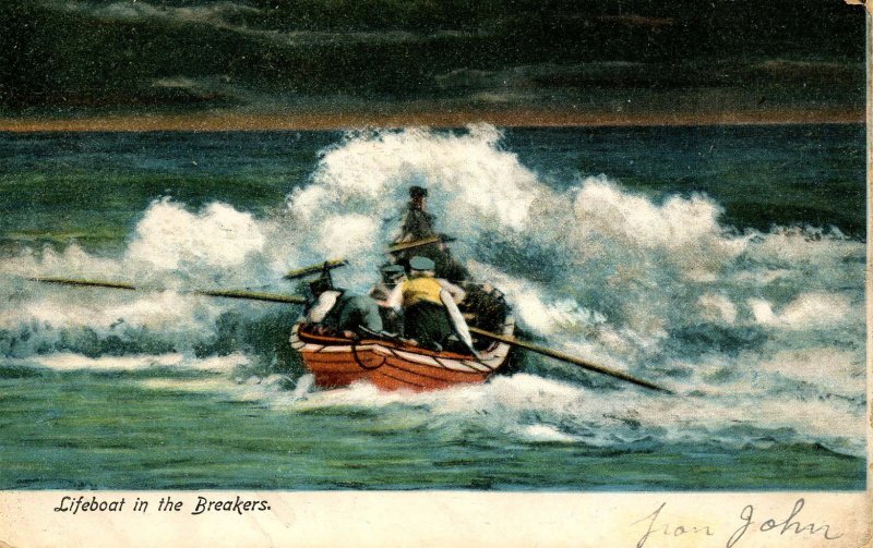 Lifeboat in the Breakers