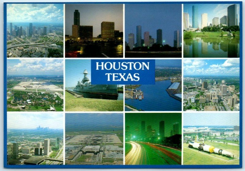 Postcard - Houston, Texas