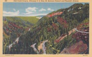 Arizona Oak Creek Canyon Alternate U S Highway 89 Between Prescott and Flagst...