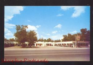 ALBUQUERQUE NEW MEXICO ROUTE 66 MARTEN'S MOTEL VINTAGE ADVERTISING POSTCARD