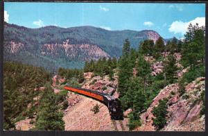 Denver and Rio Grande Narrow Gauge Passenger Train