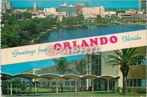 Modern Postcard Greeting from Orlando Florida The City Beautiful