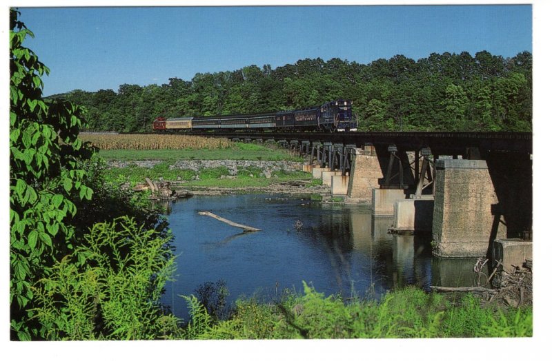 Potomac Eagle, Railway Train, South Branch Potomac River, Romney, West Virginia