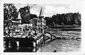 B23972 Heviz 1958  hungary real photo