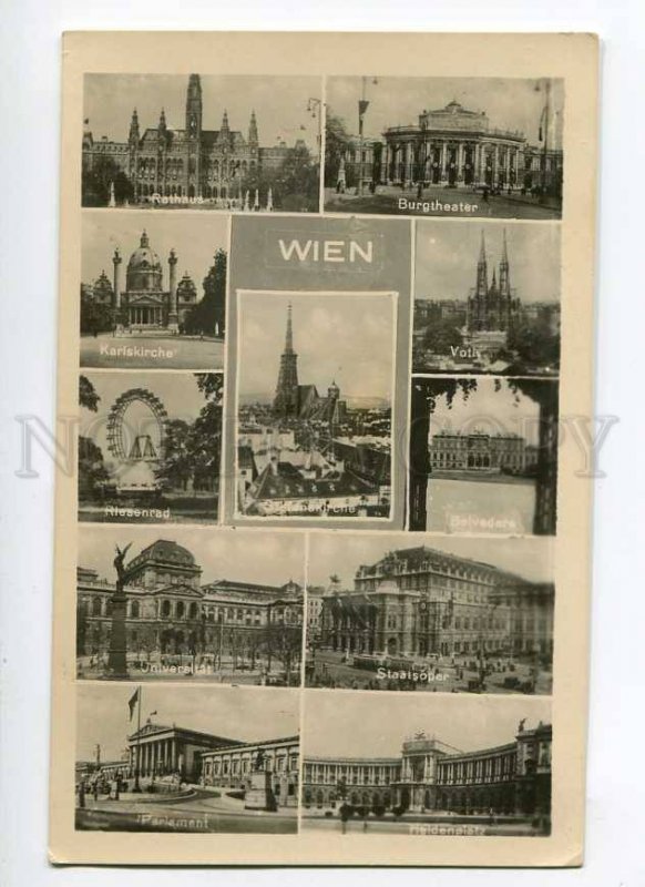 3025452 WIEN Wheel of review theater Vintage collage PC