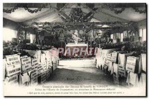 Old Postcard Verdun Ossuary Provisional Army