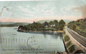 13344 Point Comfort on the Hudson River, Near Peekskill, New York 1907