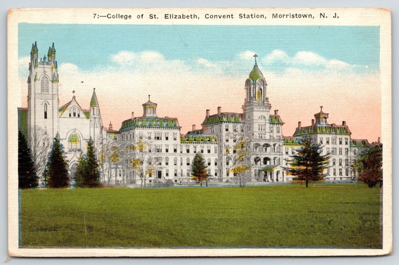 Morristown New Jersey~Convent Station~College of St Elizabeth Campus~1920s  