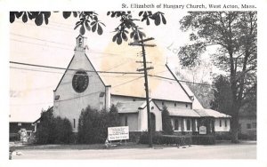 St. Elizabeth of Hungary Church West Acton, Massachusetts  