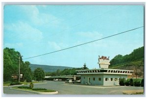 LaVale Maryland MD Postcard Gay Point Motel Restaurant National Highway c1960's