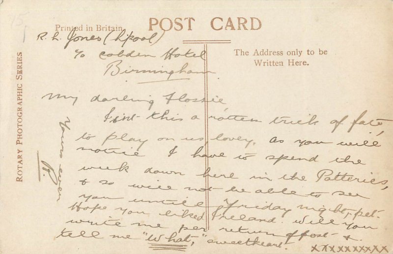 Famous people postcard Rt. Hon. J. Chamberlain