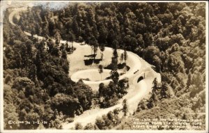 Great Smoky Mtn Nat'l Park Tennessee Cline 1936 1-I-131 Real Photo Postcard