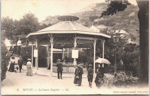 France Royat La Source Eugénie Vintage Postcard 04.97