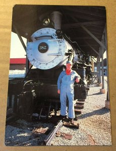 UNUSED  POSTCARD - CASEY JONES HOME & RAILROAD MUSEUM, JACKSON, TENNESSEE